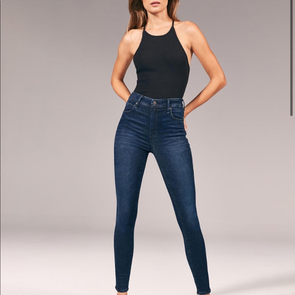 High Rise Super Skinny Jeans A&F size 27S